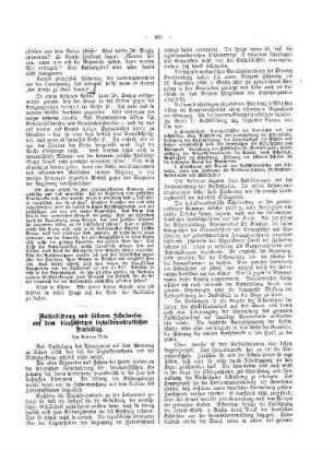 Volksbildung und höheres Schulwesen auf dem diesjährigen sozialdemokratischen Parteitag