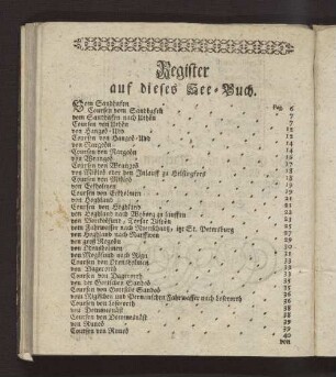 Register auf dieses See-Buch