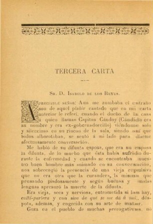 Tercera carta