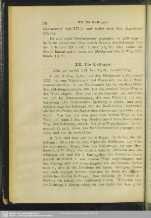 XX. Die K-Kuppe