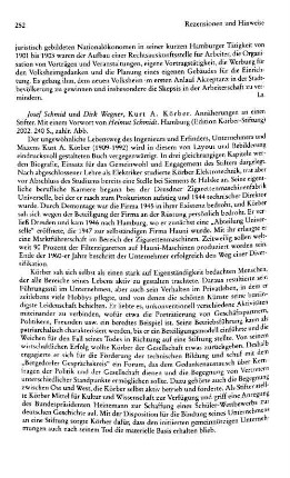 Schmid, Josef ; Wegner, Dirk :: Kurt A. Körber, Annäherungen an einen Stifter, mit einem Vorw. von Helmut Schmidt : Hamburg, Ed. Körber-Stiftung, 2002