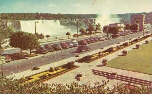 The American and horseshoe falls Niagara Falls [R]