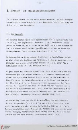 Diagnose- und Behandlungsmöglichkeiten