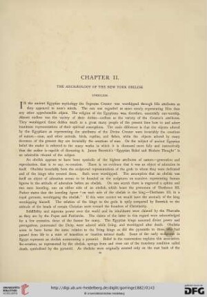 Chapter II: The Archaeology of the New York Obelisk
