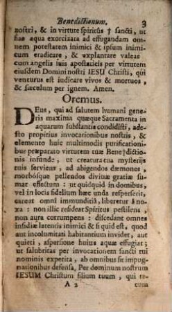 Locupletissimus Thesaurus : Continens Varias Et Selectissimas Benedictiones, Conjurationes Exorcismos, ... ad utilitatem Christi fidelium ...