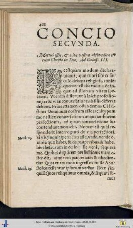 Concio II.
