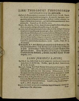 Libri Juridici Latini.