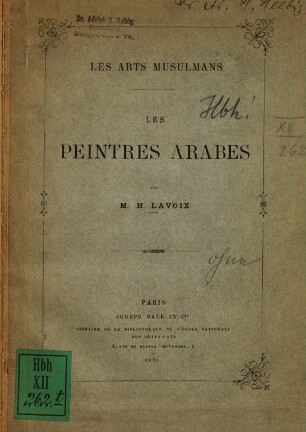 Les peintres arabes