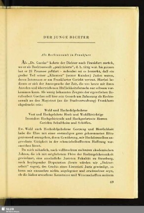 Der Junge Dichter