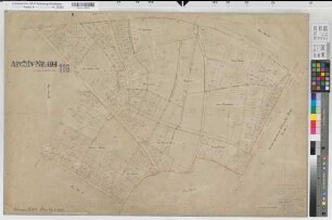 Dülmen, Stadt und Kspl., Haus Dülmen (Dülmen), Umlegung Dülmen, Urkarte 2 Dülmen Flur 26