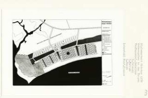 Wohnungsbau in den Tropen, Monrovia (Diplomarbeit bei Willy Kreuer): Region Bushrod Island, Städtische Siedlung, Karte 1:2000