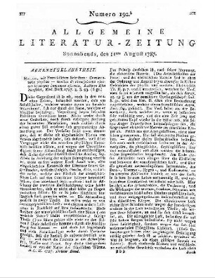 [Gilly, D.]: Praktische Abhandlung aus der Landbaukunst, betreffend den Bau der sogenannten Lehm- oder Wellerwände. Berlin: Maurer 1787