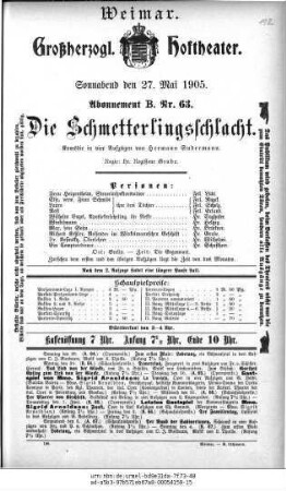 Die Schmetterlingsschlacht