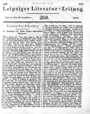 1815-11-03 : 268. Stück