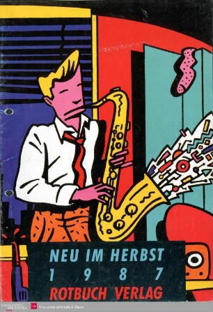 Programmvorschau Rotbuch Herbst 1987