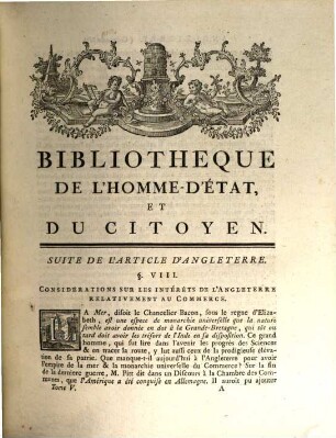 Dictionnaire Universel Des Sciences Morale, Économique, Politique Et Diplomatique, Ou Bibliothèque De L'Homme-D'État Et Du Citoyen, 5. AN - AR