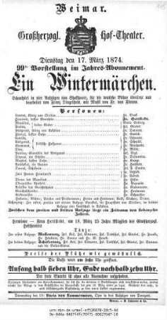 Ein Wintermärchen