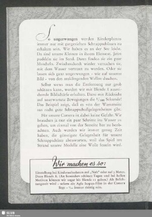 So ungezwungen