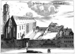 Die Ruin der Evangelischen alte Creütz-Kirche