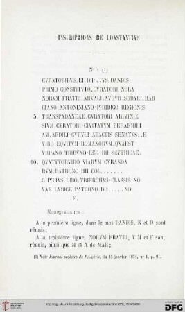 Sér. 2: Inscriptions de Constantine