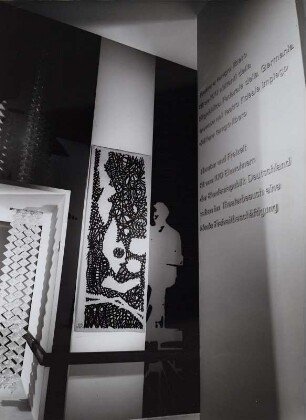 XIII. Triennale Mailand, Deutsche Abt., Gobelin von Elisabeth Kadow-Jäger