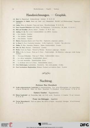Nachtrag (Nr. 297-299)