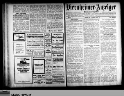 Viernheimer Anzeiger : Viernheimer Zeitung : Viernheimer Tageblatt : Viernheimer Nachrichten : Viernheimer Bürger-Ztg. : Viernh. Volksblatt