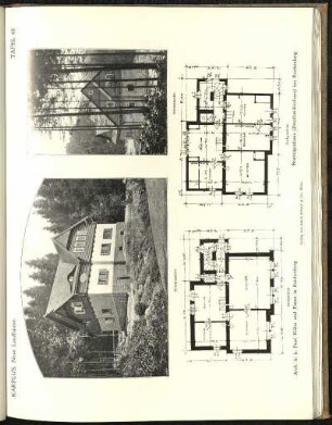 Brettsägenhaus (Zweifamilienhaus) bei Reichenberg
