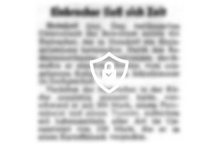 Einbrecher ließ sich Zeit