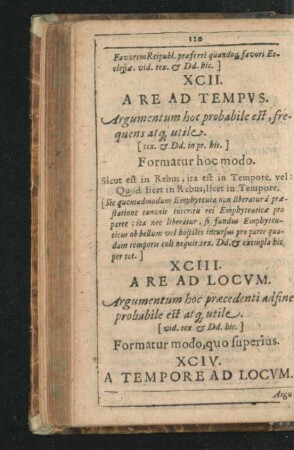XCII. A Re Ad Tempus. - CXXIX. Ab Extremis.