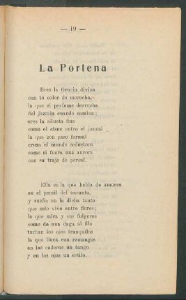 La porteña