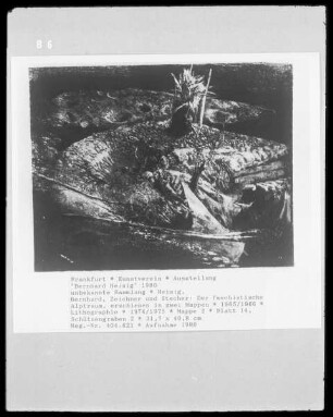 Der faschistische Alptraum, erschienen in zwei Mappen — Mappe 2 — Blatt 14, Schützengraben 2