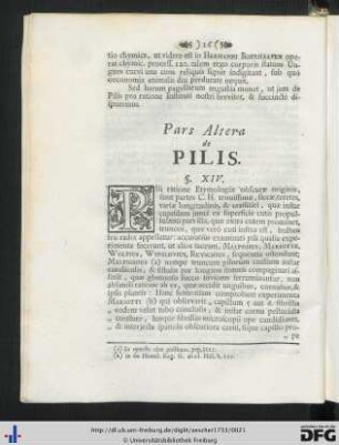 Pars Altera de Pilis.