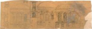 Hildebrand, Adolf von; München; Preußische Gesandtschaft und Schackgalerie, Neubau - Details