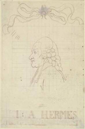 Bildnis des Johann August Hermes