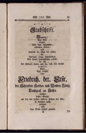Grabschrift.