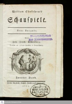Zweyter Band: Gleiches mit Gleichem