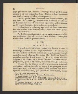 §. XIII. [XII.] Morbi