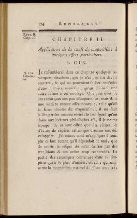 Chapitre II. Application de la cause du magnétisme à quelques effets particuliers