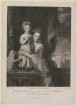 Doppelbildnis der Margaret Georgiana Spencer (geb. Poyntz) und ihrer Tochter Georgiana, spätere Herzogin von Devonshire
