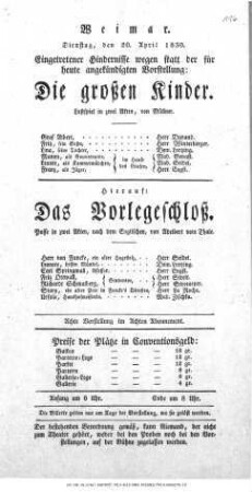 Die großen Kinder
