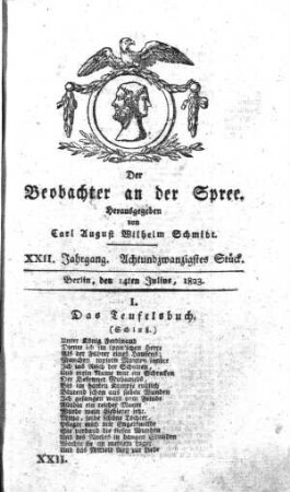 28. Stueck, 14. Juli 1823