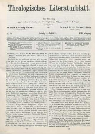 145-148 [Rezension] Schomerus, Hilko Wiardo, Ist die Bibel von Indien abhängig?