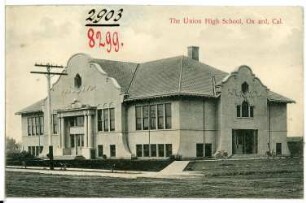 Oxnard. The Union High School (1902), Oxnard, Cal.