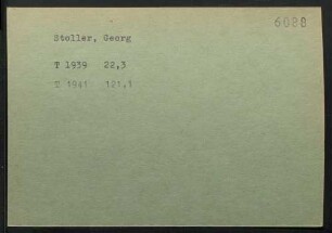 Stoller, Georg
