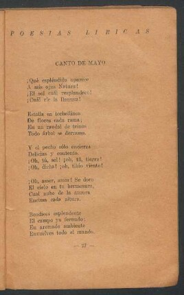 Canto de mayo