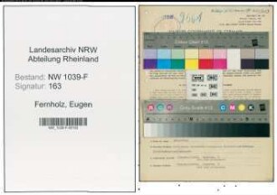 Entnazifizierung Eugen Fernholz , geb. 24.02.1918 (Kriminalangestellter)