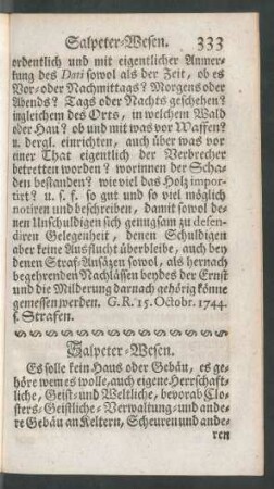 Salpeter-Wesen - Sulzen