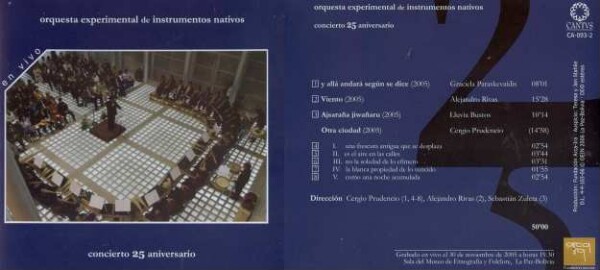 Oequesta experimental de instrumentos nativos