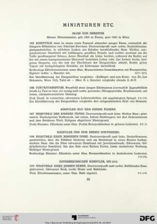 Miniaturen (Nr. 185-198)